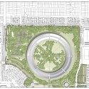 Apple Campus in Cupertino, Foster + Partners, ARUP & Kier + Wright (2) Conceptual landscape plan north © Foster + Partners, ARUP, Kier & Wright, Apple