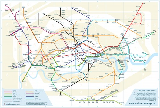 New London Tube Map Sparks Debate: "Design" and the Multi-screen World