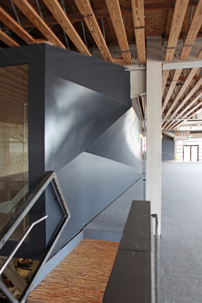 Obscura Digital HQ + BookCaseScreenWall / IwamotoScott Architecture