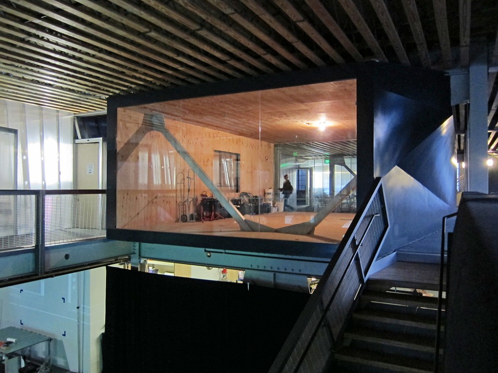 Obscura Digital HQ + BookCaseScreenWall / IwamotoScott Architecture