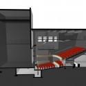 Jackson Hole Center for the Arts Performing Arts Pavilion / Stephen Dynia Architects (15) Jackson Hole Center for the Arts Performing Arts Pavilion / Stephen Dynia Architects (15) Section Perspective