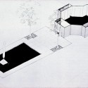 Rothko Chapel / Philip Johnson, Howard Barnstone, Eugene Aubry (40) Axon Plan