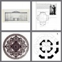 Rothko Chapel / Philip Johnson, Howard Barnstone, Eugene Aubry (42) Interior Plan / Concept Comparison