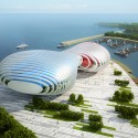 Busan Opera House Proposal (1) Busan Opera House Proposal (1) Courtesy of Peter Ruge Architekten