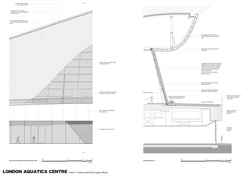 London Aquatics Centre for 2012 Summer Olympics / Zaha Hadid Architects