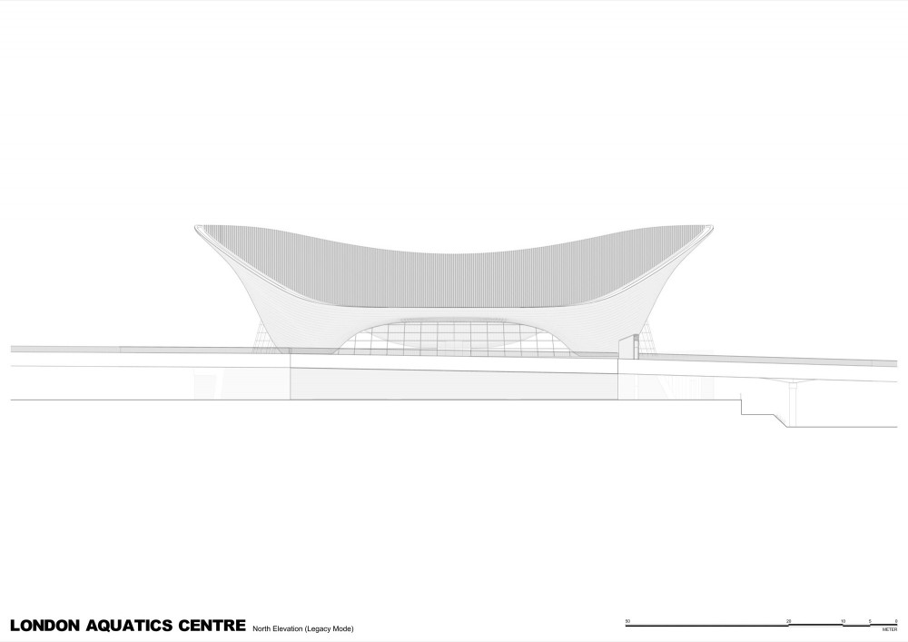 London Aquatics Centre for 2012 Summer Olympics / Zaha Hadid Architects