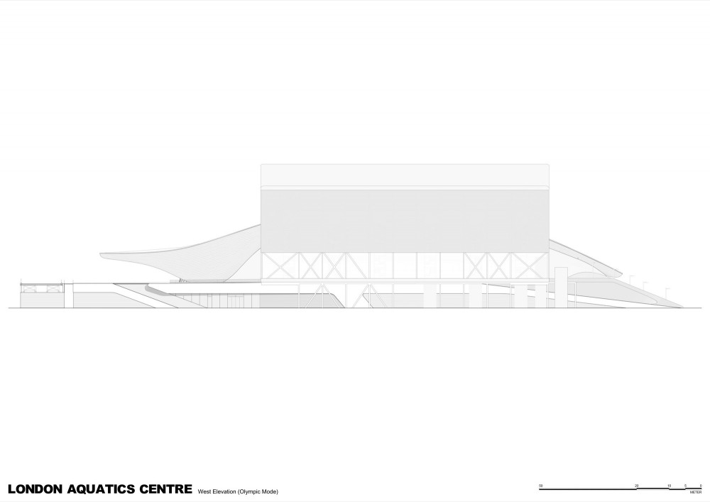 London Aquatics Centre for 2012 Summer Olympics / Zaha Hadid Architects
