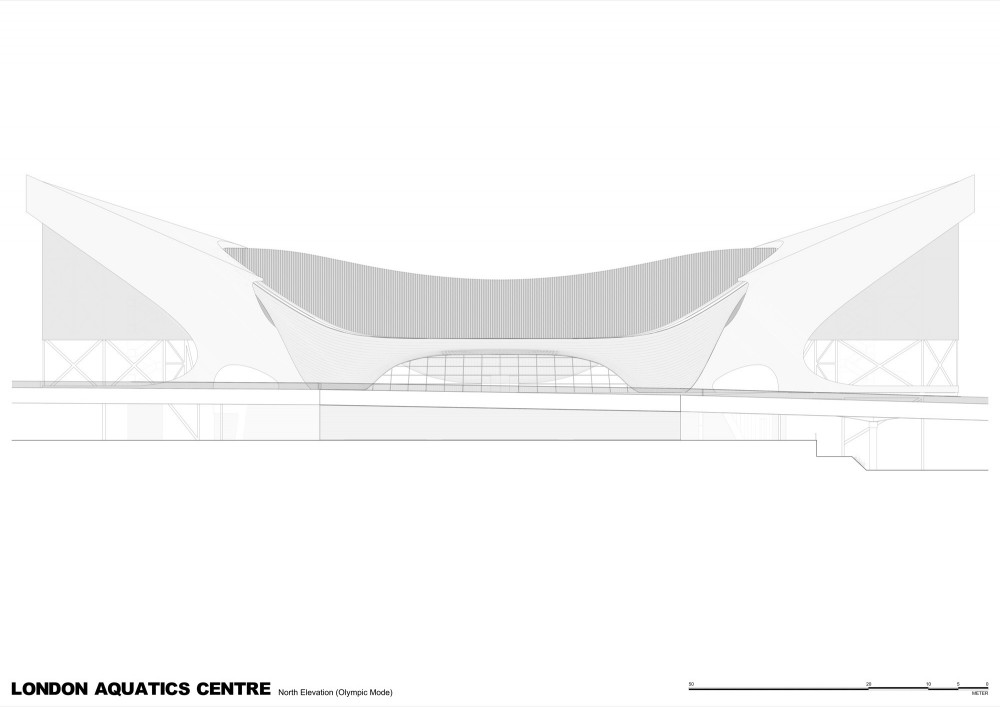 London Aquatics Centre for 2012 Summer Olympics / Zaha Hadid Architects