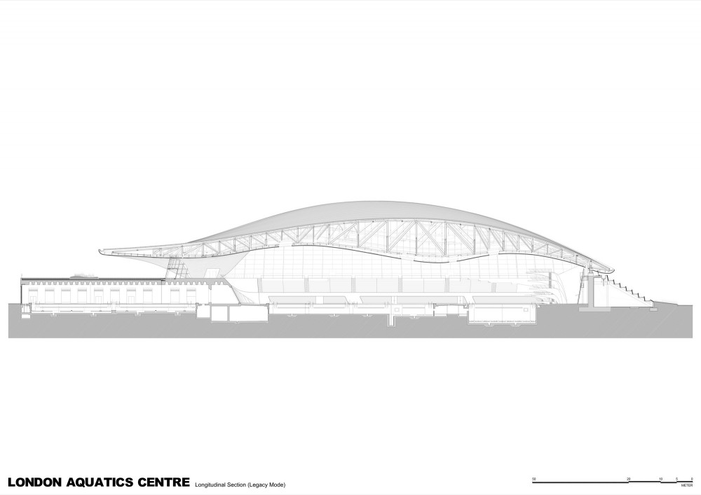 London Aquatics Centre for 2012 Summer Olympics / Zaha Hadid Architects