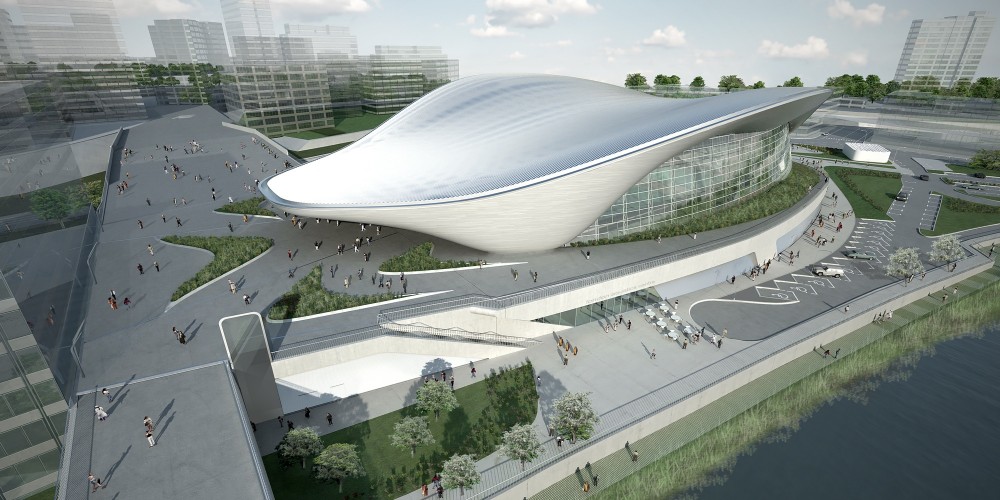London Aquatics Centre for 2012 Summer Olympics / Zaha Hadid Architects