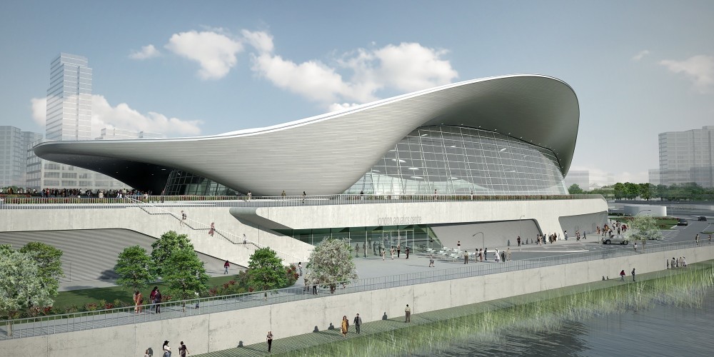 London Aquatics Centre for 2012 Summer Olympics / Zaha Hadid Architects