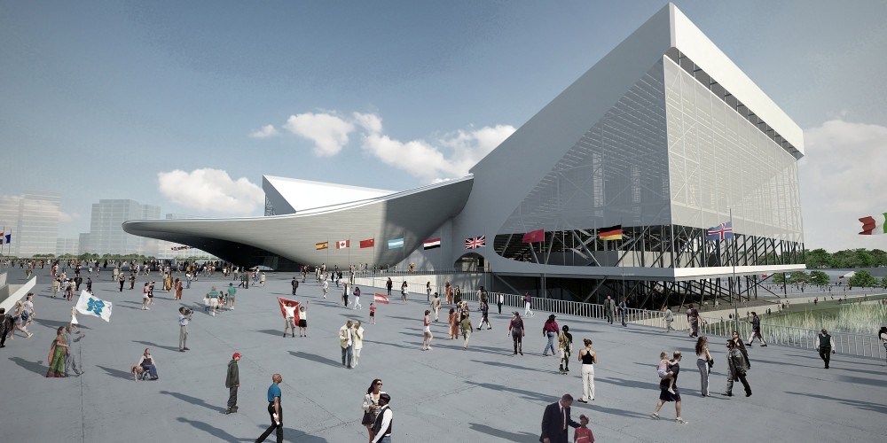 London Aquatics Centre for 2012 Summer Olympics / Zaha Hadid Architects