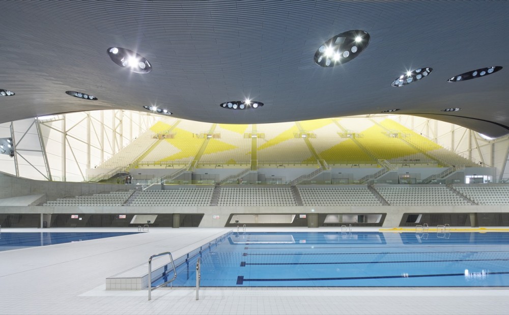 London Aquatics Centre for 2012 Summer Olympics / Zaha Hadid Architects