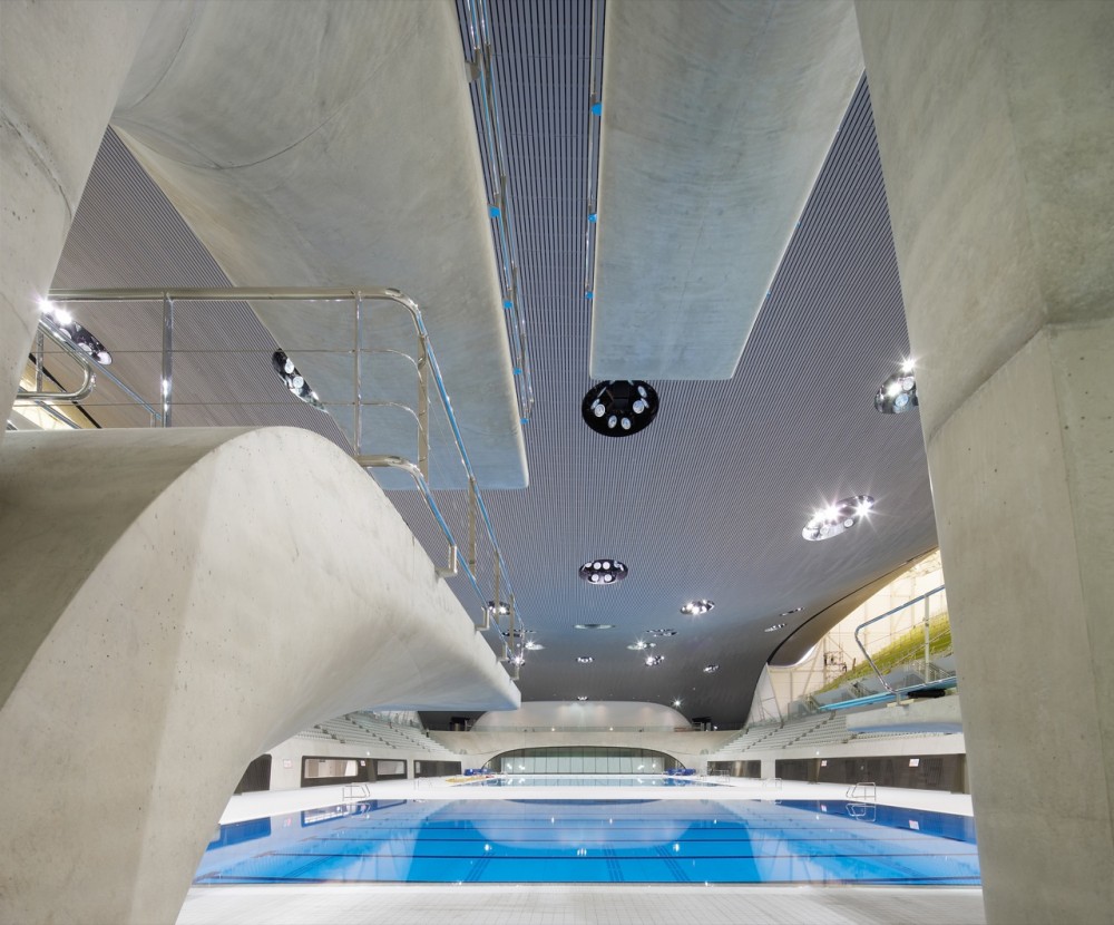 London Aquatics Centre for 2012 Summer Olympics / Zaha Hadid Architects