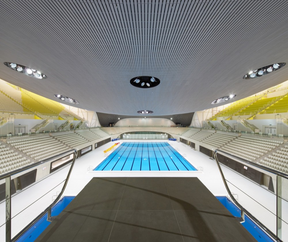 London Aquatics Centre for 2012 Summer Olympics / Zaha Hadid Architects