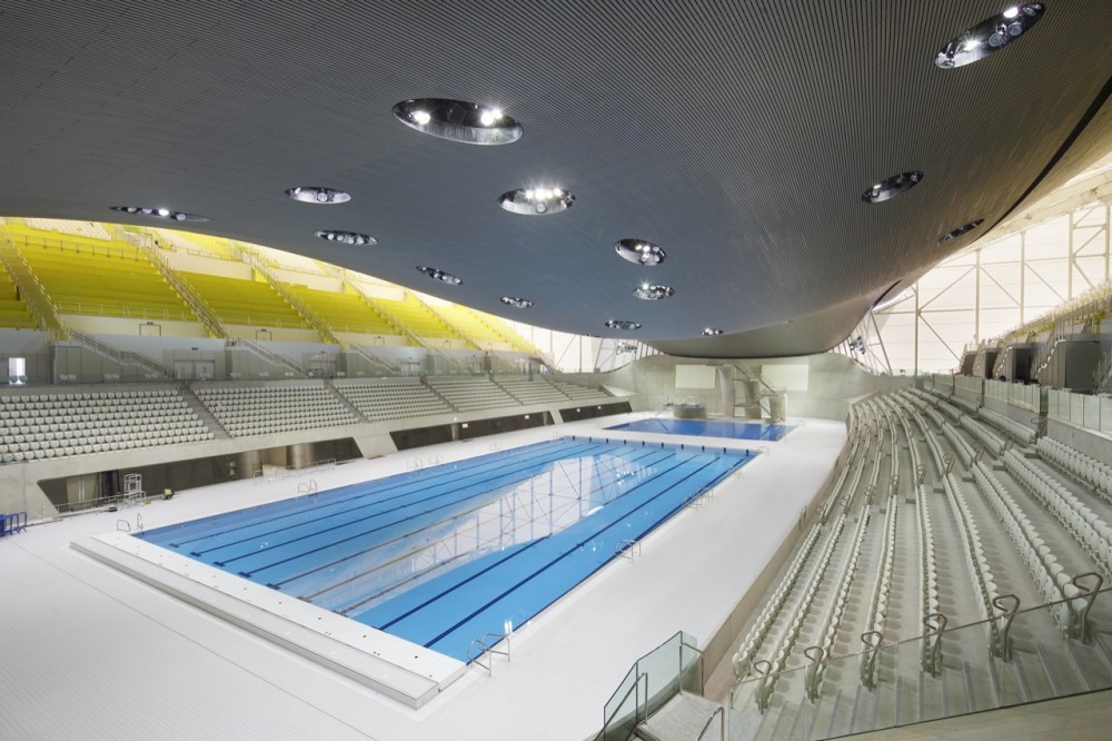London Aquatics Centre for 2012 Summer Olympics / Zaha Hadid Architects
