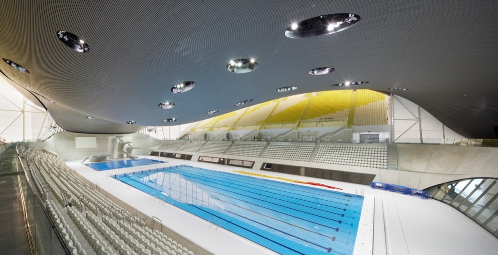 London Aquatics Centre for 2012 Summer Olympics / Zaha Hadid Architects