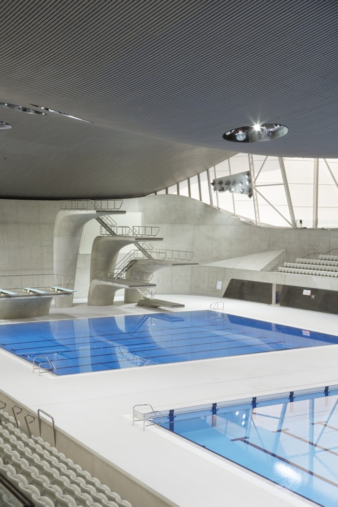 London Aquatics Centre for 2012 Summer Olympics / Zaha Hadid Architects