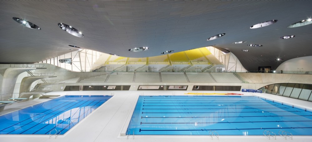London Aquatics Centre for 2012 Summer Olympics / Zaha Hadid Architects