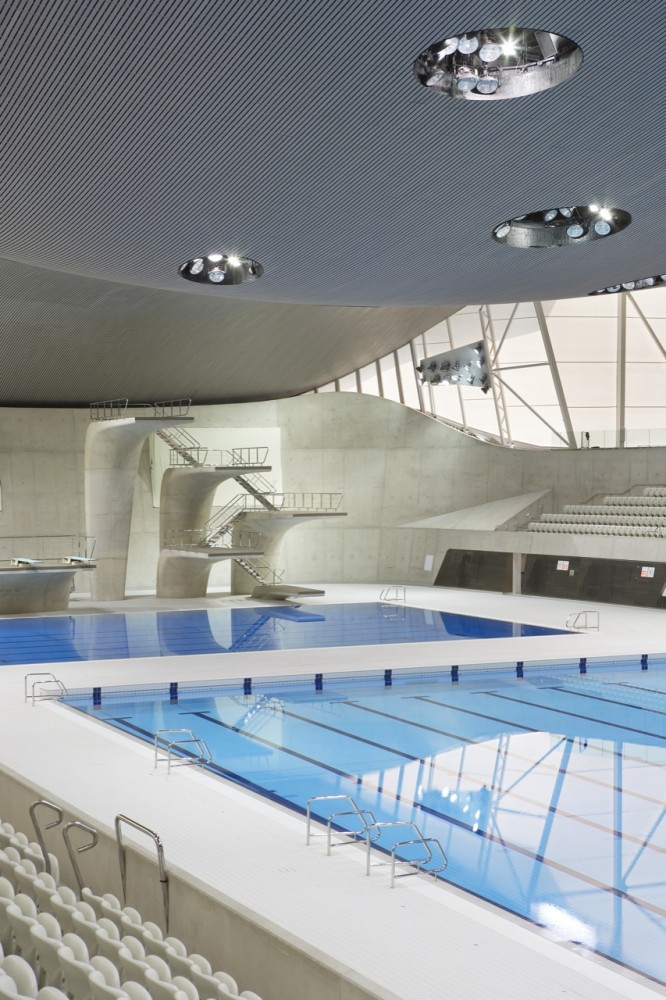 London Aquatics Centre for 2012 Summer Olympics / Zaha Hadid Architects