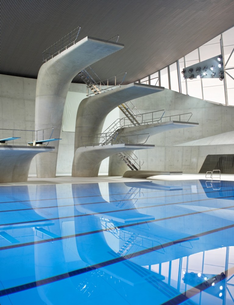 London Aquatics Centre for 2012 Summer Olympics / Zaha Hadid Architects