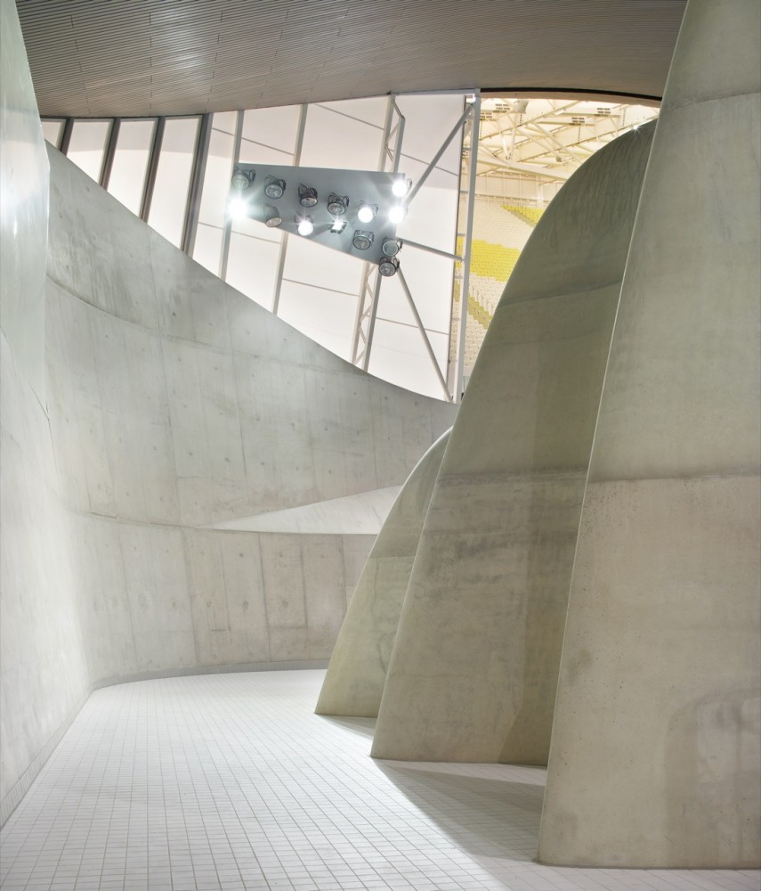 London Aquatics Centre for 2012 Summer Olympics / Zaha Hadid Architects