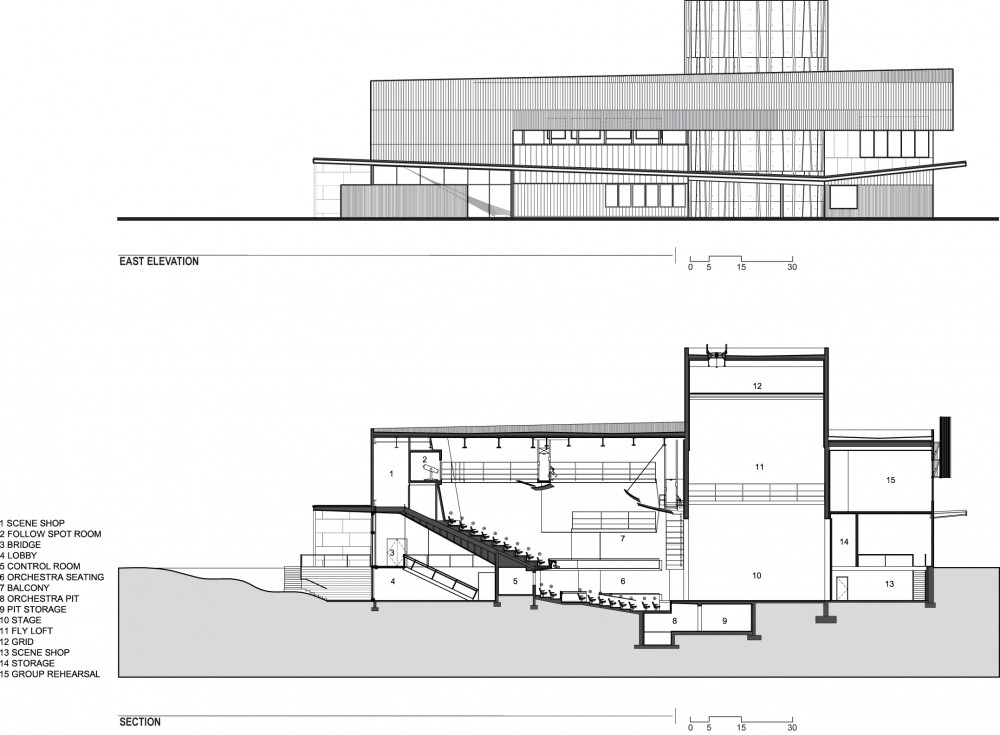 Architecture Photography Jackson Hole Center for the Arts Performing