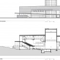 Jackson Hole Center for the Arts Performing Arts Pavilion / Stephen Dynia Architects Jackson Hole Center for the Arts Performing Arts Pavilion / Stephen Dynia Architects East Elevation + Section