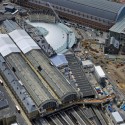 In Progress: King's Cross Station / John McAslan + Partners (19) aerial of site Courtesy of John McAslan + Partners