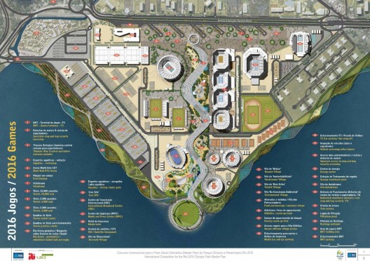 AECOM Wins International Competition for the Master Plan of Rio 2016 Olympic Park (4)