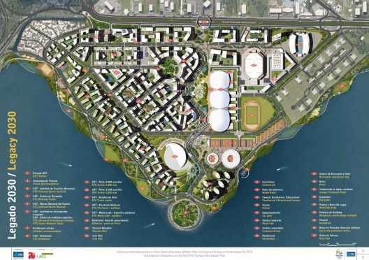 AECOM Wins International Competition for the Master Plan of Rio 2016 Olympic Park (2)
