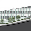 Şişli High School Competition Entry (13) north elevation