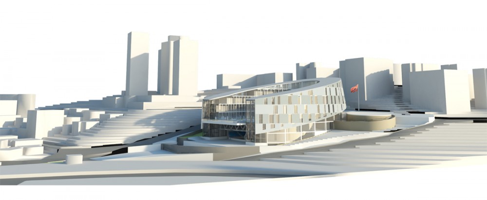 Şişli High School Competition Entry / cem kaptan architecture