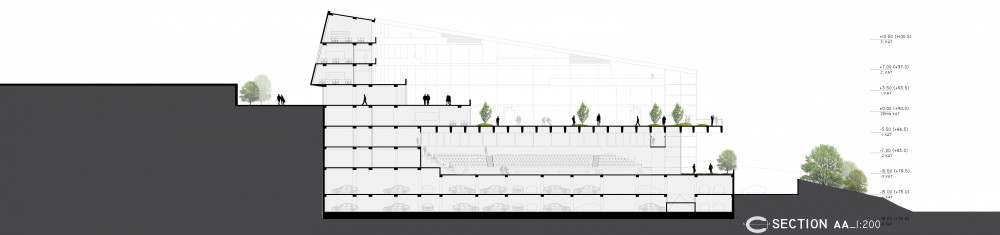 Şişli High School Competition Entry / cem kaptan architecture