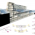 Şişli High School Competition Entry (17) section perspective
