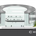 Şişli High School Competition Entry (15) west elevation