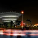 The Spiral Garden Museum Proposal (9) night view
