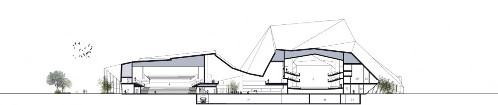 Busan Metropolitan Opera House Competition Proposal / INDEX Architecture