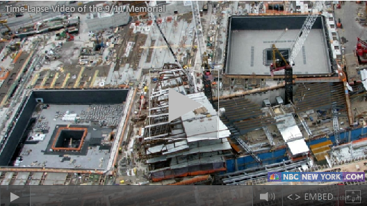 9/11 Memorial Time Lapse