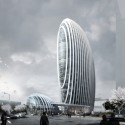 Taipei Nangang Office Tower (3) Taipei Nangang Office Tower (3) Courtesy of Aedas Beijing Ltd