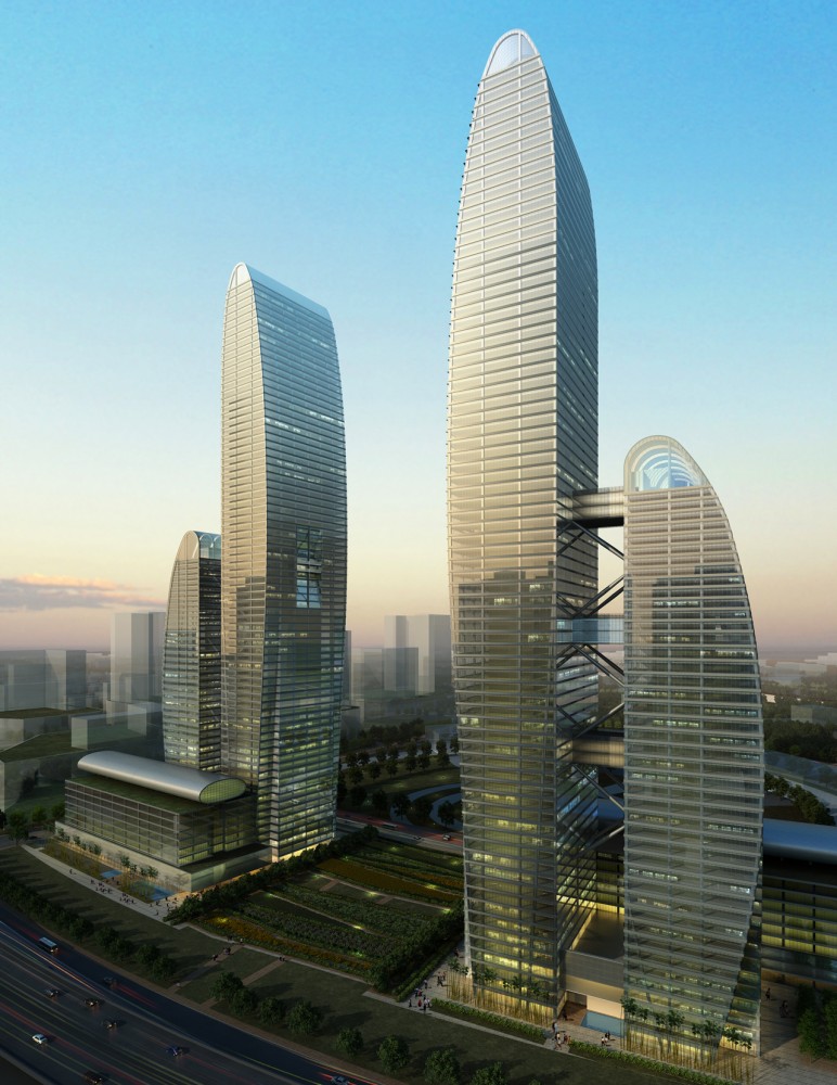 Greenland Zhengzhou Towers / Brininstool, Kerwin, + Lynch