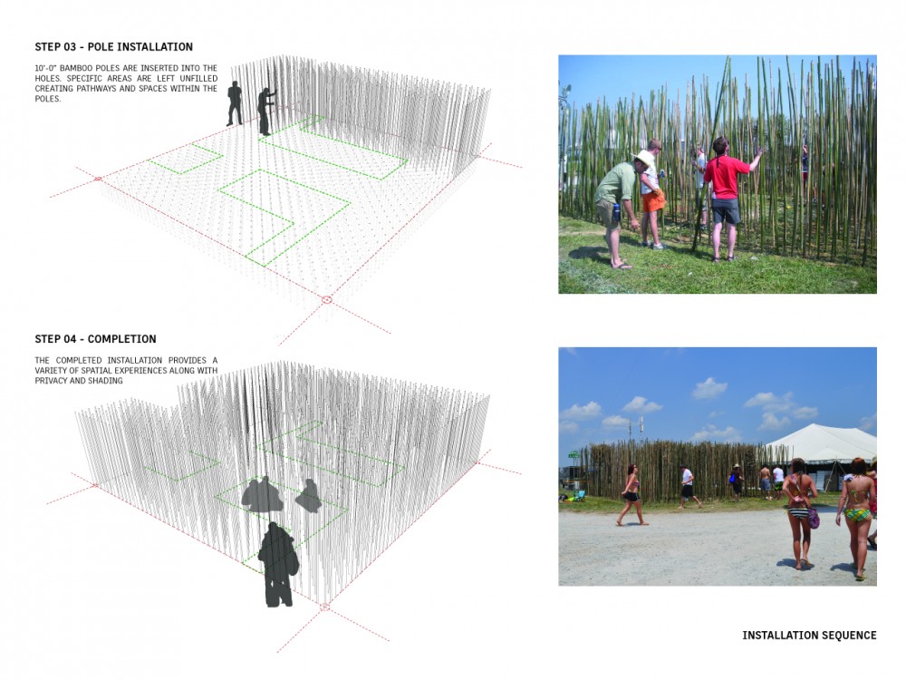 “Thicket” – Installation / Sanders Pace Architecture