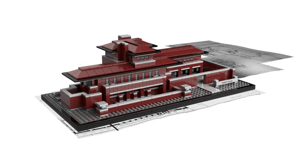 And the newest addition to LEGO Architecture is…Frank Lloyd Wright’s Robie House