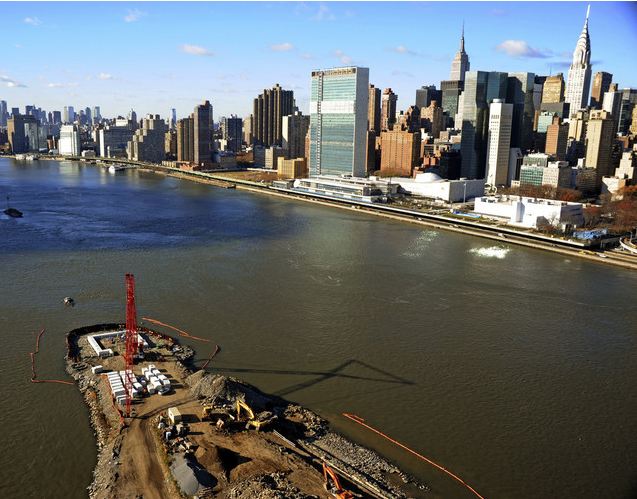 In Progress: Four Freedoms Park / Louis Kahn