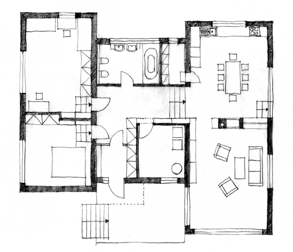 House Strekov I / 3+1 architekti
