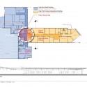 Windsor Police Department / Roth Sheppard Architects (9) Windsor Police Department / Roth Sheppard Architects (9) Floor Plan + South Elevation