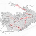 Rocinha Urban Strategy (11) effected spaces diagram / © Kyle Beneventi