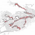 Rocinha Urban Strategy (12) effected spaces with mediums diagram / © Kyle Beneventi