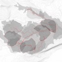 Rocinha Urban Strategy (14) walking radius after diagram / © Kyle Beneventi