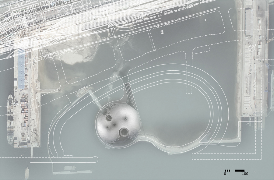 Busan Opera House Proposal / Eirini Androutsopoulou & Dimitra Maniaki